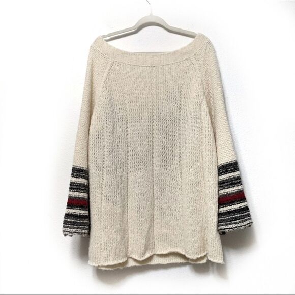 FREE PEOPLE Last Rose Alpaca Oversized Sweater L - Picture 7 of 10